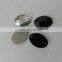 capri blue jet flat back oval stone sew on rhinestones pujiang crystal manufacturer