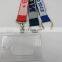 China Factory Direct Sales Elegant Heat Transfer Polyester ID Badge Lanyard