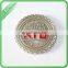 china wholesale free sample synthetic enamel custom metal pin badge