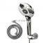 Luxury Handheld Temperature Digital Display LED3 Colors Change Rainfall Shower Head Set