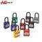 38mm Insulation Shackle Safety Padlocks EP-8531~EP-8534    ABS Safety Padlock