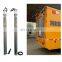 1-21m aluminum pneumatic telescopic mast on trailer or ground