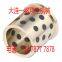 SPF flanged self-lubricating bearing spot OILES #500SP shoulder copper alloy bushing guide sleeve.