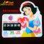 Plastic Liquid Crystal Baby Bath Thermometer Card
