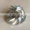 TD05H 20G Upgrade Reverse 53.11/70.98mm 11+0 Blades Turbocharger Aluminum 2618/milling/ Billet Compressor Wheel