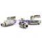 MINI Ball valve Stainless steel Handle 1/4 3/8 1/2 to 4/6/8/10/12/14/16mm O.D hose PC adapter female male 304 2 way ball valve