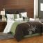 Eco-Friendly Organic home Modern Design printed sheets bedding set