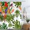 i@home 100% polyester nordic 3d digital leaves printed shower curtain bathroom waterproof