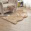 heart shape area carpet faux fur rug
