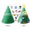 Wholesale 3d felt christmas decoration tree for indoor