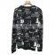 DiZNEW Autumn&winter Knitwear Men's Jacquard Cotton Pullover Knit Sweater custom Color Men Sweater