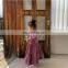 A0188# 2020 Autumn new kids dress for girls puff sleeve girl clothes pleated dress for girl