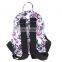 New Arrival 9inch Mini Backpack Girls Small Travel Bag With  Romantic Purple Rose Image