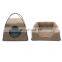 Dropshipping Cat House Leaves Pattern Creative Dual-use Cat Bed All Season Sleeping Bag for Cat Pet