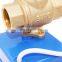 CWX - 20 P-1.0 D 2 or 3 way  all metal gear brass Made in China  motorized ball valve