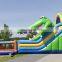 Outdoor Custom Castle Inflatable Crocodile Kroko Jumping Bouncer Slide Jumper Playground