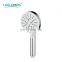 Manufacture ABS plastic chromed & white bathroom handheld shower head set