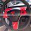 3pcs Glaze red color for Tesla accessories Model 3 Model Y Steering wheel patch decoration Interior Modified