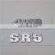 Plastic Custom 4WD SR5 Chrome Letter Car Decoration Emblem Badge Sticker