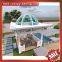 hot sale outdoor park garden aluminum alu Circular rounded shape roof gazebo pavilion canopy awning shelter