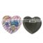 58 Mm Cutter Cute Customized Shaped Heart Button Badge Pin