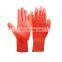 SunnyHope colorful customized nylon liner 13g nitrile cheap safety work glove for gardening