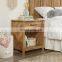 Solid Wood Nightstand with Storage Drawer ,Sofa Side End Table Bedside Table Night Stand22.13 x 17.56 x 25.71 inches