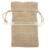 New Arrival Small Food Delivery Cheap Recycled Shopping Drawstring Cotton Natural Bag