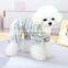 Breathable Stretchy Cotton Striped Puppy Dog Shirt Pet Clothes