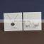 PandaSew 8x8cm or 6x6cm White Custom Logo Printed Jewelry Holder Earring Necklace Display Packaging Cards Jewelry Tags