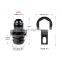 AUSO Aluminum Black AN10 Block Plug Breather Fitting Adapter For Honda Acura D Series D15 D16