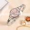 JW 6307 Fashion slim steel strap sliver rose gold quartz women ladies fancy watches fashion