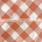 wholesale fabrics suppliers gingham pink plaid rayon cotton polyester crepe fabric dress