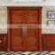 Villa residential house external main entrance wooden doors designs modern exterior solid teak wood double front entry door