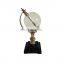 Crystal And Metal Globe Tabletop Home Decoration