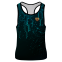 Customized Black and Blue Singlet of Good Quality of 2022