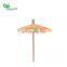 Paper Cocktail Parasols Mini Umbrellas Drinks Picks Wedding Party Sticks Table wooden Toothpicks Decoration