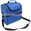 Portable 600D Aluminium Foil Waterproof Custom Branded Soft Thermal Hangzhou Keep Cooler Lunch Tote Bag with Shoulder Strap