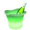 High Quality KTV Factory Direct Custom Wine Cooler 16 Color Changes 5L Round Beer Plastic Ice Bucket