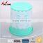 flower design plastic trash bin for office/kitchen