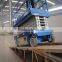 Self-propelled aerial access electric working platforms, battery lift table