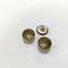 2023 Customized wholesale plating brass cowboy button jeans buttons for jeans clothing