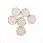 Customized Shape 50 100 150 200 300 Micron Stainless Steel Filter Mesh Disc For Filtration Industry