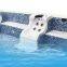 Swimming Pool Spa Chair with Air Blower Massage Pump Bath Tub Accessory for Comfortable Relaxation