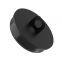 Round Polypropylene Plugs Black for Extruded Thin clear Plastic Acrylic Tube PRP
