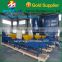 Compressed wood blocks making machines with automatic wooden block former