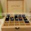 solid wood essential oil box wholesale
