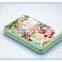 beautiful battery tin box,small rectangular metal tin box for battery,colorful rectangular tobacco tin box