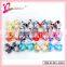 Hair accessories as make decorative bow ribbon grosgrain with clip hair bows