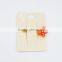 Fancy Polymer Hair Pins Clay Blonde Flower Shape Hair Nickel Free Sakura Bobby Pin For Girls